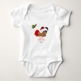 Flicka Första jultomten i Baby Bodys T Shirt