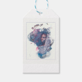 Flicka från Afrika Presentetikett