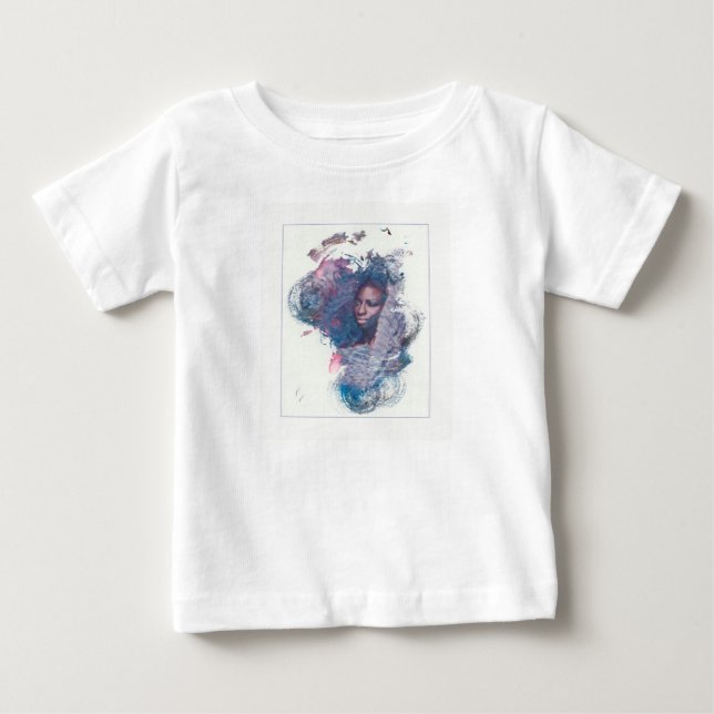 Flicka från Afrika Tee (Framsida)