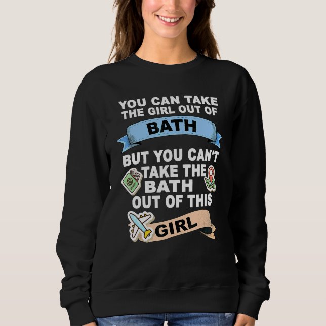 Flicka från Bath flyttar från Bath T Shirt (Framsida)