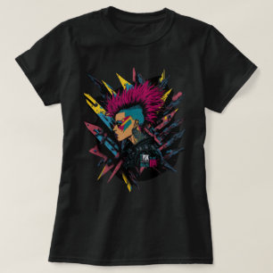 Flicka från Land-segmentet Sten ny vågformgivning T Shirt