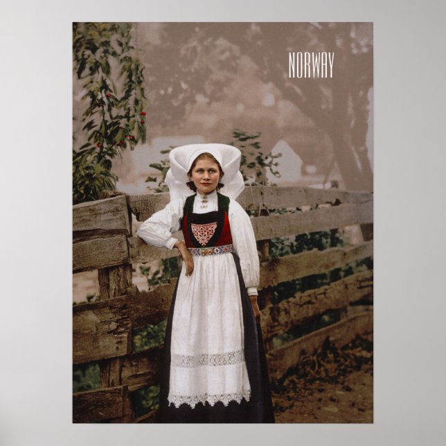 Flicka från Norge Poster (Framsidan)