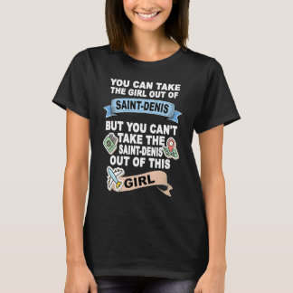 Flicka från Saint Denis Flytt från Saint Denis T Shirt