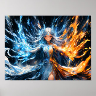 Flicka från Starlight Elemental Guardian Poster