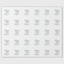 Flicka galen bröllopsfest namndatum enkel mini