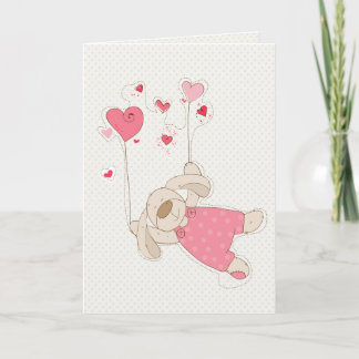 flicka grattis-kort kort