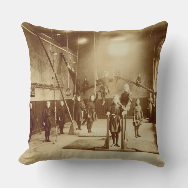 Flicka gymnastiksal på dövet och den dumma kudde (Framsida)