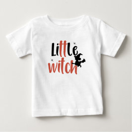 flicka halloween-skjorta, liten häxa t shirt