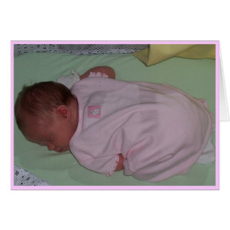 Flicka Hälsningskort