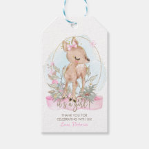Flicka Hjort Babyfirande Förmån