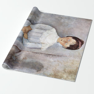 Flicka i blått, Modigliani Presentpapper