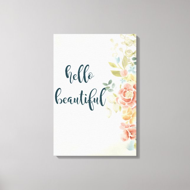 FLICKA I CANVASTRYCK (Framsida)