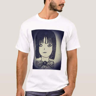 flicka i evighetslandet manga anime teckning t shirt