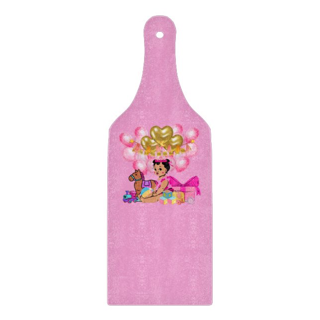 FLICKA i ROSA (Framsidan)