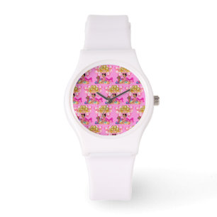 FLICKA i ROSA Armbandsur