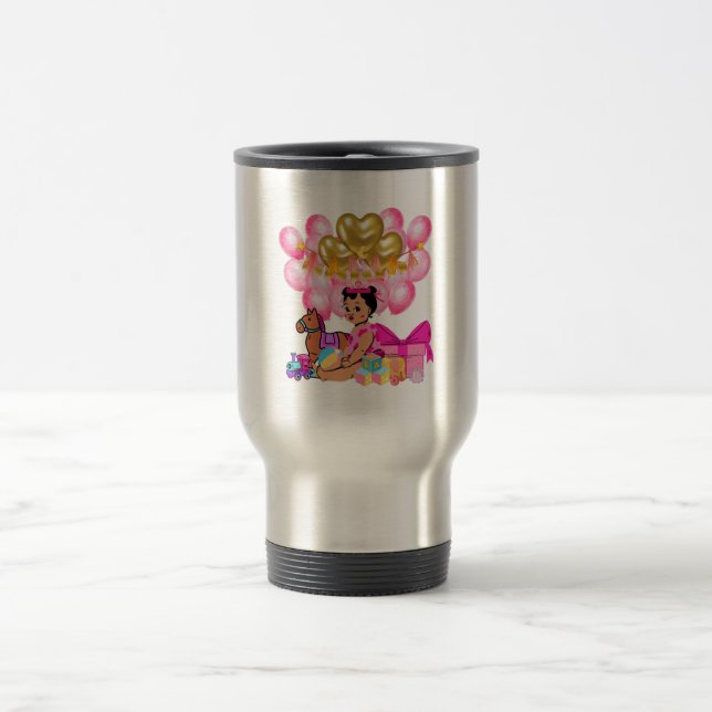 FLICKA i ROSA Resemugg (Center)