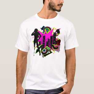 Flicka i stadsT-tröja T Shirt
