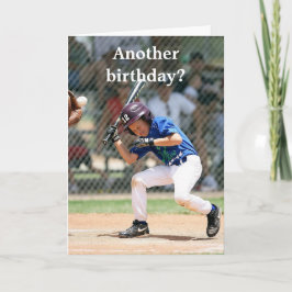 FLICKA INTE BIRTHDAY-KORT TACK KORT