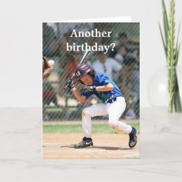 FLICKA INTE BIRTHDAY-KORT TACK KORT