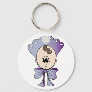 Flicka Keychain Nyckelring