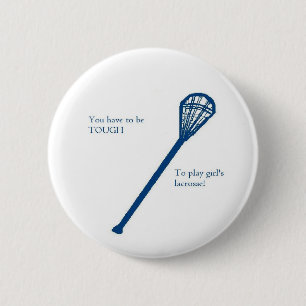 Flicka lacrosse knapp