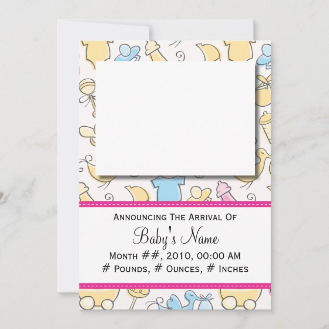 Flicka Leksak Meddelande (Framsida)