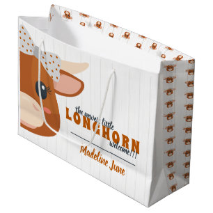 flicka Longhorn Burnt Orange