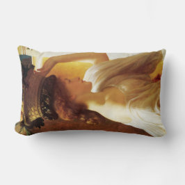 Flicka med Basket av frukt (av Frederic Leighton) Lumbarkudde