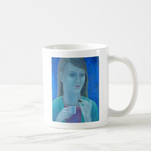 Flicka med choklad 2011 kaffemugg