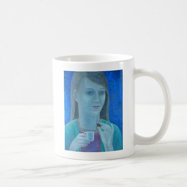 Flicka med choklad 2011 kaffemugg (Höger)