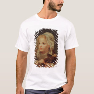 Flicka med en docka tee shirt