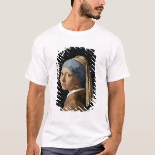 Flicka med ett pärlemorfärg örhänge, c.1665-6 tröja