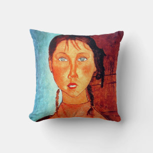 Flicka med grissvansar, Modigliani Kudde