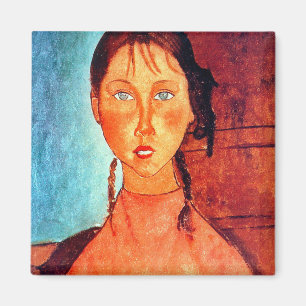 Flicka med grissvansar, Modigliani Magnet
