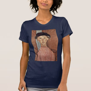 Flicka med hatten av Modigliani Amedeo Tröja