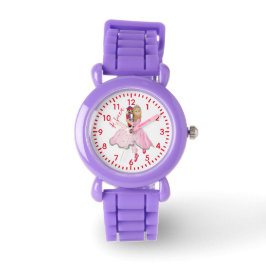 Flicka med julvaktbarn Nutcracker Ballerina Armbandsur