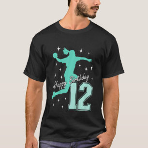 Flicka med Kids 12:e födelsedagskalas T Shirt