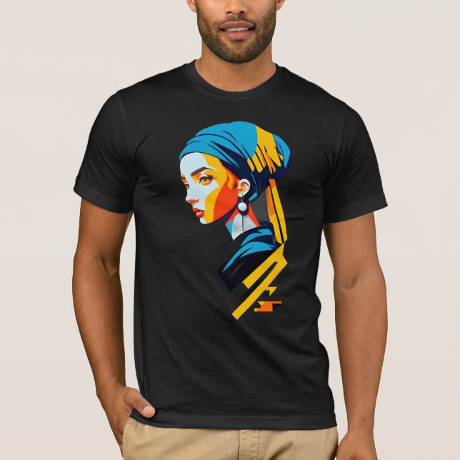 Flicka med öronmärkning | Populationsartikel #2 T Shirt (Framsida)