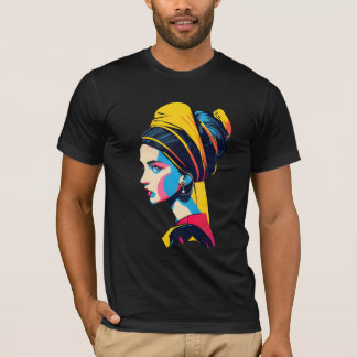 Flicka med öronmärkning | Populationsartikel #3 T Shirt