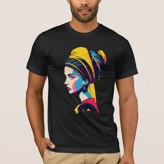 Flicka med öronmärkning | Populationsartikel #3 T Shirt (Framsida)