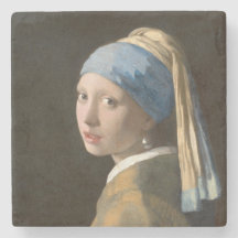 Flicka med Pearl Earring-Johannes Vermeer Art