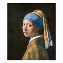 Flicka med Pearl Earring | Johannes Vermeer |