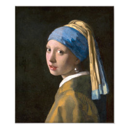 Flicka med Pearl Earring | Johannes Vermeer | Fototryck