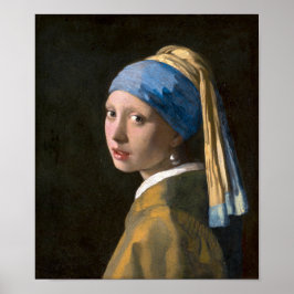 Flicka med Pearl Earring | Johannes Vermeer | Poster