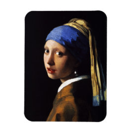 Flicka med Pearl Earring Magnet