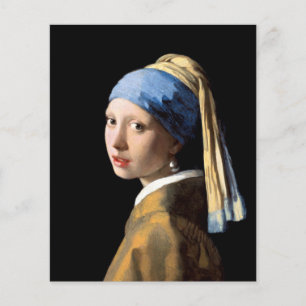 Flicka med Pearl Earring Vermeer Scrapbook Papper
