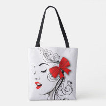 Flicka med rödskål