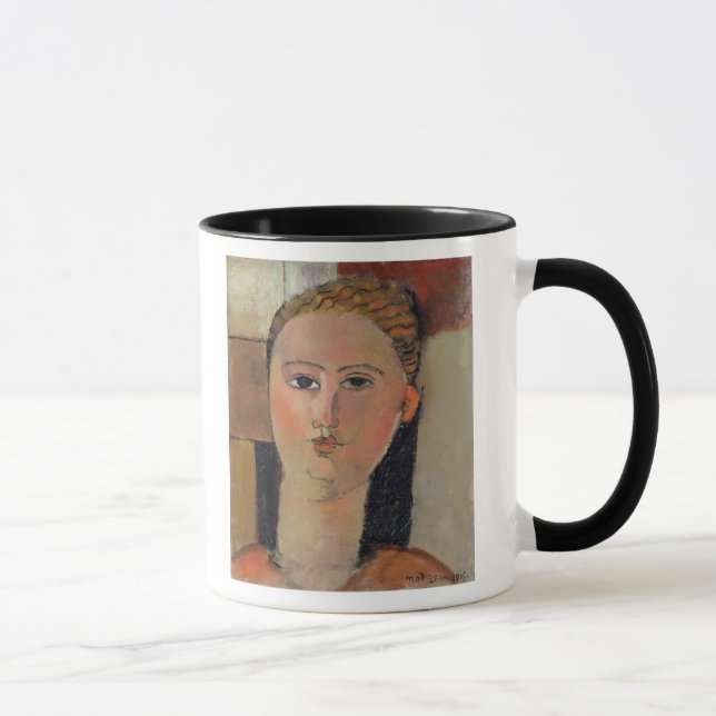 Flicka med rött hår, 1915 mugg (Höger)