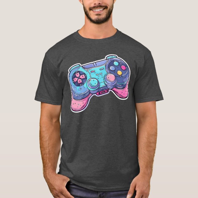 Flicka med spelledare t shirt (Framsida)