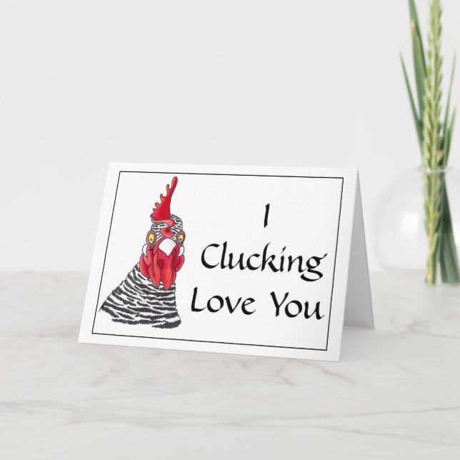 Flicka med vänskap-kort för hönshälsningskort kort (Framsida)